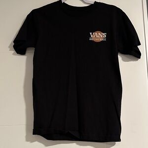 Vans Black Short Sleeve Tee